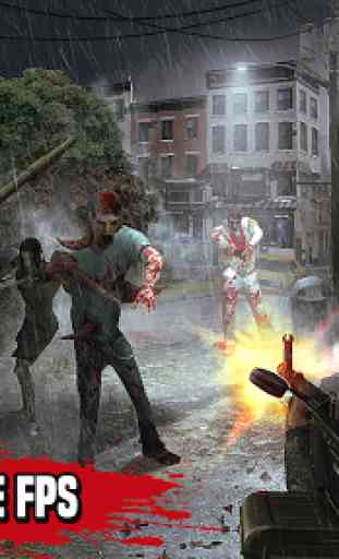 Zombie Hunter Sniper: Jogo offline de matar zumbi 2