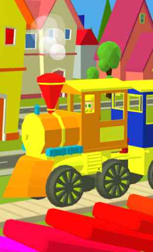 3D Jogo de trem de brinquedo 1