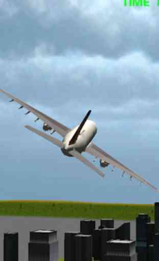 Avião simulador de vôo 3D 1