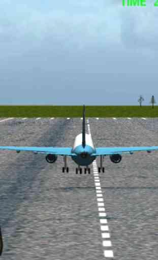 Avião simulador de vôo 3D 2