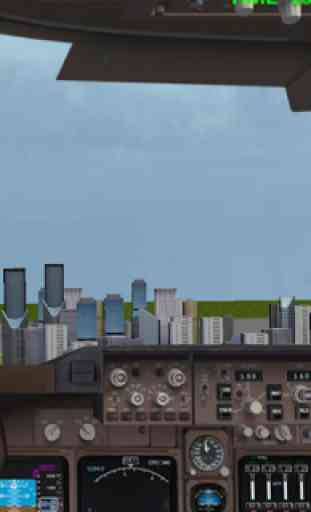 Avião simulador de vôo 3D 3