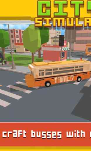 City Bus Simulator Craft 2