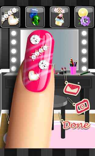 Glitter Nail Salon: Girls Game by Dress Up Star 1