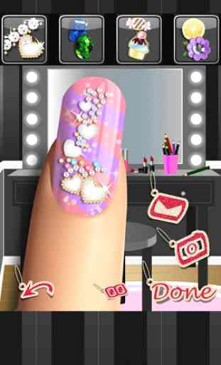 Glitter Nail Salon: Girls Game by Dress Up Star 2