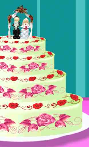 jogo de bolo de casamento - jogos de meninas 1