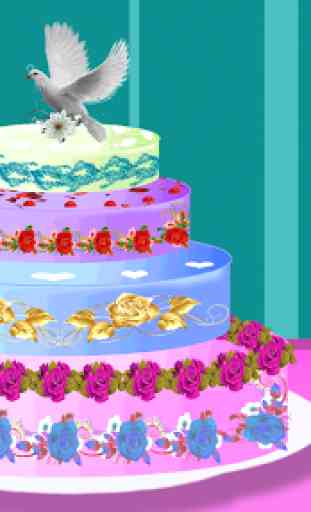 jogo de bolo de casamento - jogos de meninas 2