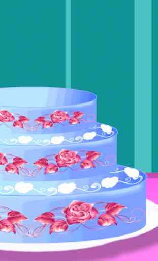 jogo de bolo de casamento - jogos de meninas 3