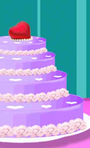 jogo de bolo de casamento - jogos de meninas 4