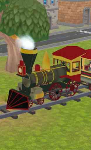 Jogo de trem 3D para crianças 4