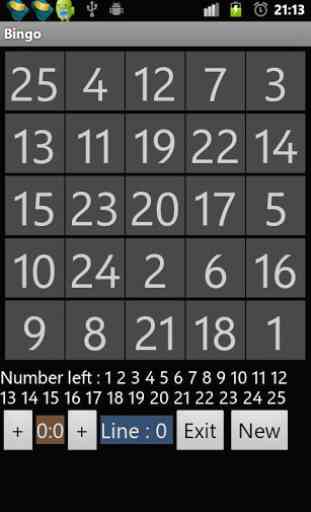 Jogo multiplayer Bingo 1