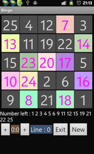 Jogo multiplayer Bingo 2