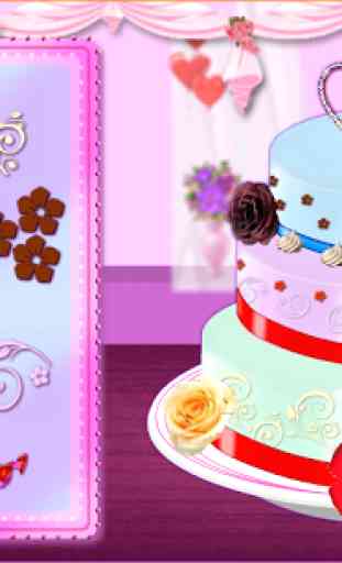 Jogos do bolo de casamento 3