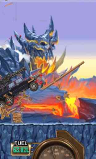 Monstro Car Hill Racer 4
