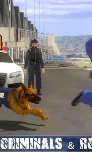 Polícia Dog Aeroporto Crime 1