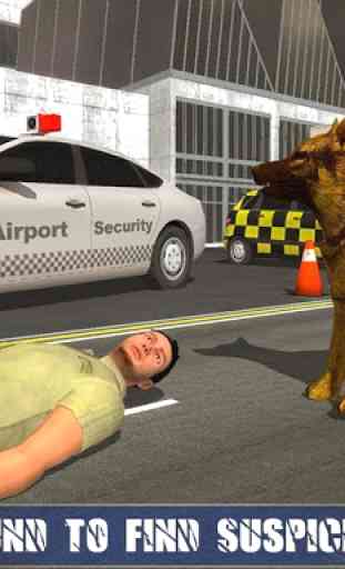 Polícia Dog Aeroporto Crime 3