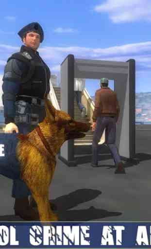 Polícia Dog Aeroporto Crime 4