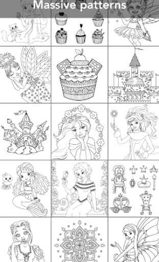 Princess coloring book 2