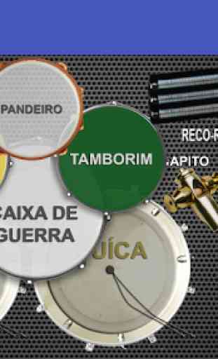 Samba e Carnaval Instrumento Percussão 1