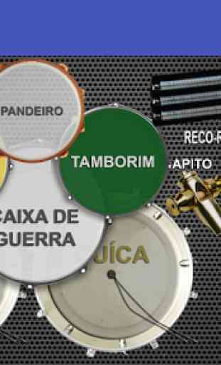 Samba e Carnaval Instrumento Percussão 3