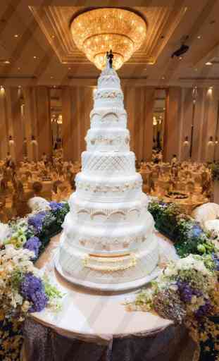 Tile Puzzle Wedding Cake 1