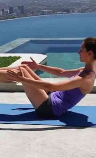 Cinco min Núcleo Yoga Treino 1