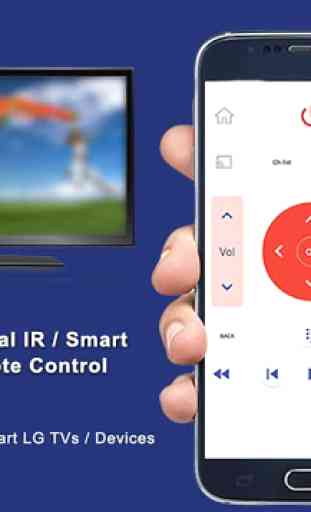 Controle remoto da TV para LG - Smart TV 1