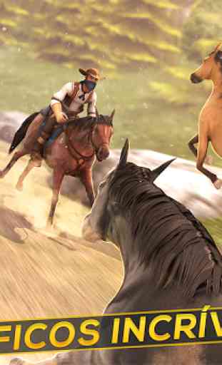 Corridas de Cowboys em Cavalos 2
