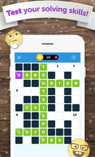 Crossword Quiz - Crossword Puzzle Word Game! 1