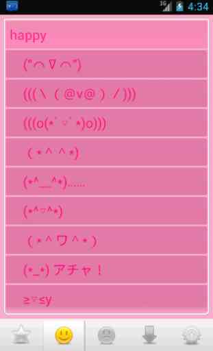 Emoji Kaomoji Emoticons 3