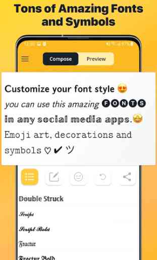 Font Changer - Cool Fonts Keyboard, Stylish Text 1