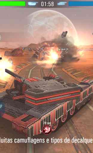 Future Tanks: Jogos de Tanques Multiplayer Grátis 3