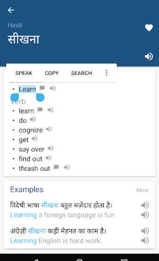 Hindi English Dictionary & Translator Free 2