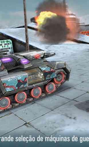 Iron Tanks: Jogos de Tanques Multiplayer Grátis 4