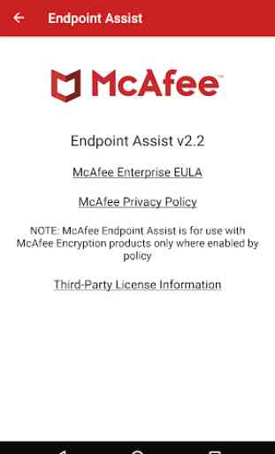 McAfee Endpoint Assistant 3