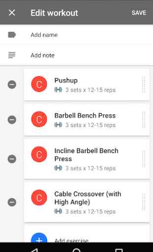 Progression Workout Tracker 2