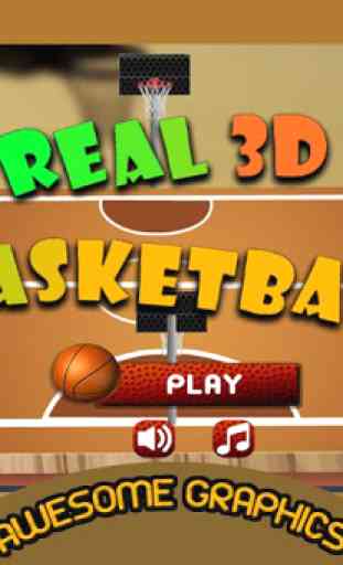 Real 3d Basketball : Full Game 1