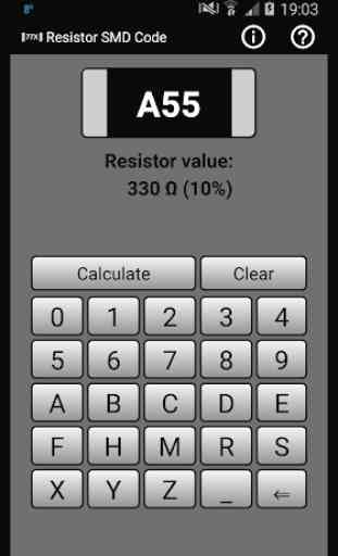 Resistor SMD code calculator 1