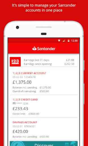 Santander Mobile Banking 1