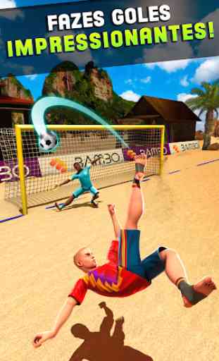 Shoot Goal - Jogos de Futebol Praia 3