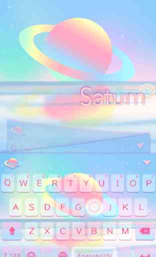 Tema Keyboard Saturn 1