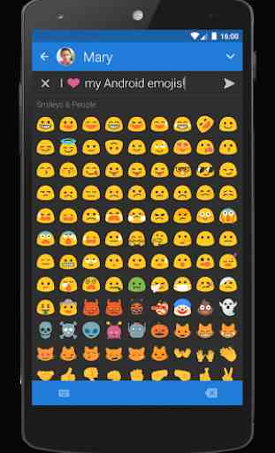 Textra Emoji - Android Blob Style 3