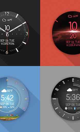 Watch Face - Minimal & Elegant for Android Wear OS 2
