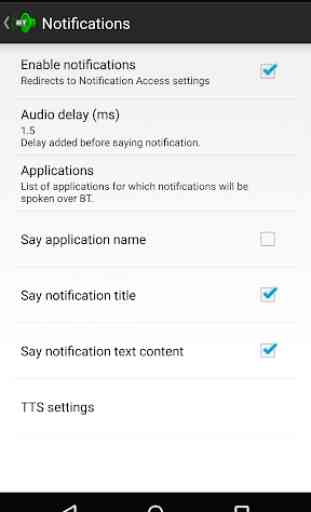 AudioBT: BT audio GPS/SMS/Text 4