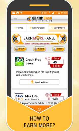 Champcash -Digital India App to Earn,Learn and Fun 3