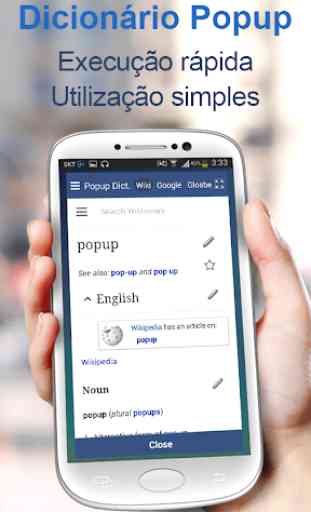 Dicionário Popup-Tradutor, Web 2
