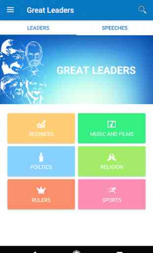 GREAT LEADERS AND SPEECHES 1