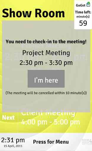 Meeting Room Display 4 4