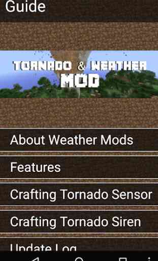 Tornado Mod for Minecraft Pro! 1
