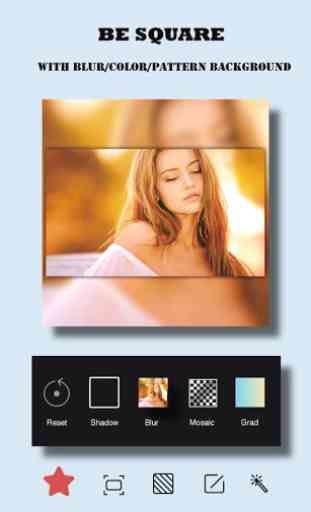 Square Fit Size -  Collage Maker Photo Editor 2