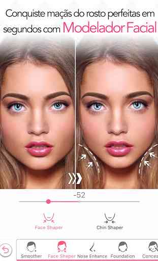 YouCam Makeup: Selfie Cam e Transformação Virtual 3